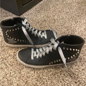 Shu Shop black high top sneakers
